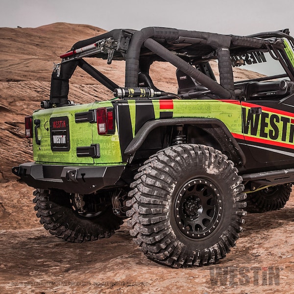 Westin Automotive 07-C WRANGLER(EXCL 2018 JL)TEXTURED BLACK WJ2 REAR BUMPER 59-82005 - main